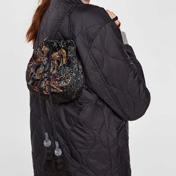 Zara Beaded crossbody bag - Picture 3 of 6